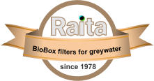 since 1978 BioBox filters for greywater