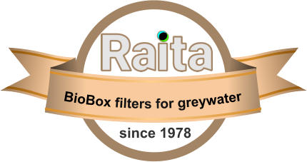 since 1978 BioBox filters for greywater